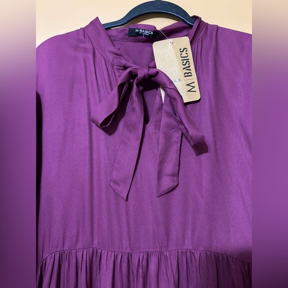 Deep Purple Winter Dress - Picture 5 of 13